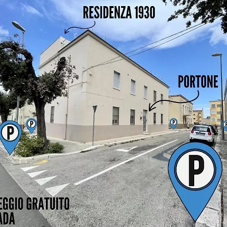 公寓 Residenza 1930 - Terrazza & Parcheggio 马泰拉